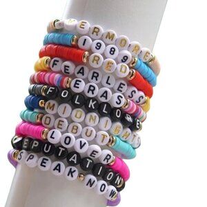 NEW 11-Piece “Swiftie Era” Inspired Boho Beaded Bracelet Set